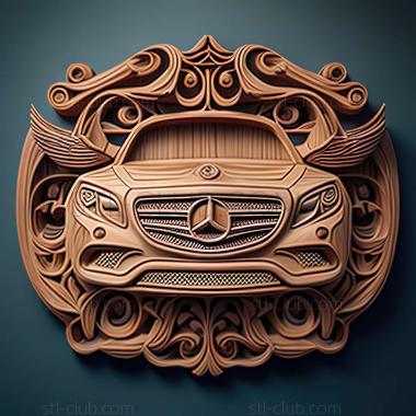 3D модель Mercedes Benz C219 (STL)